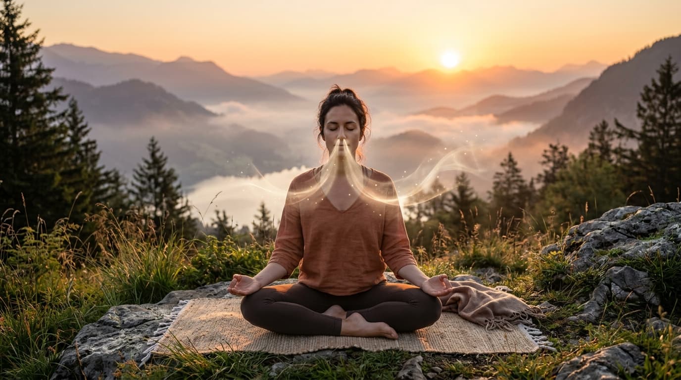 Interactive Pranayama & Breath Pacer: The Neuroscience of Box Breathing, 4-7-8, and Ancient Yogic Breath Control